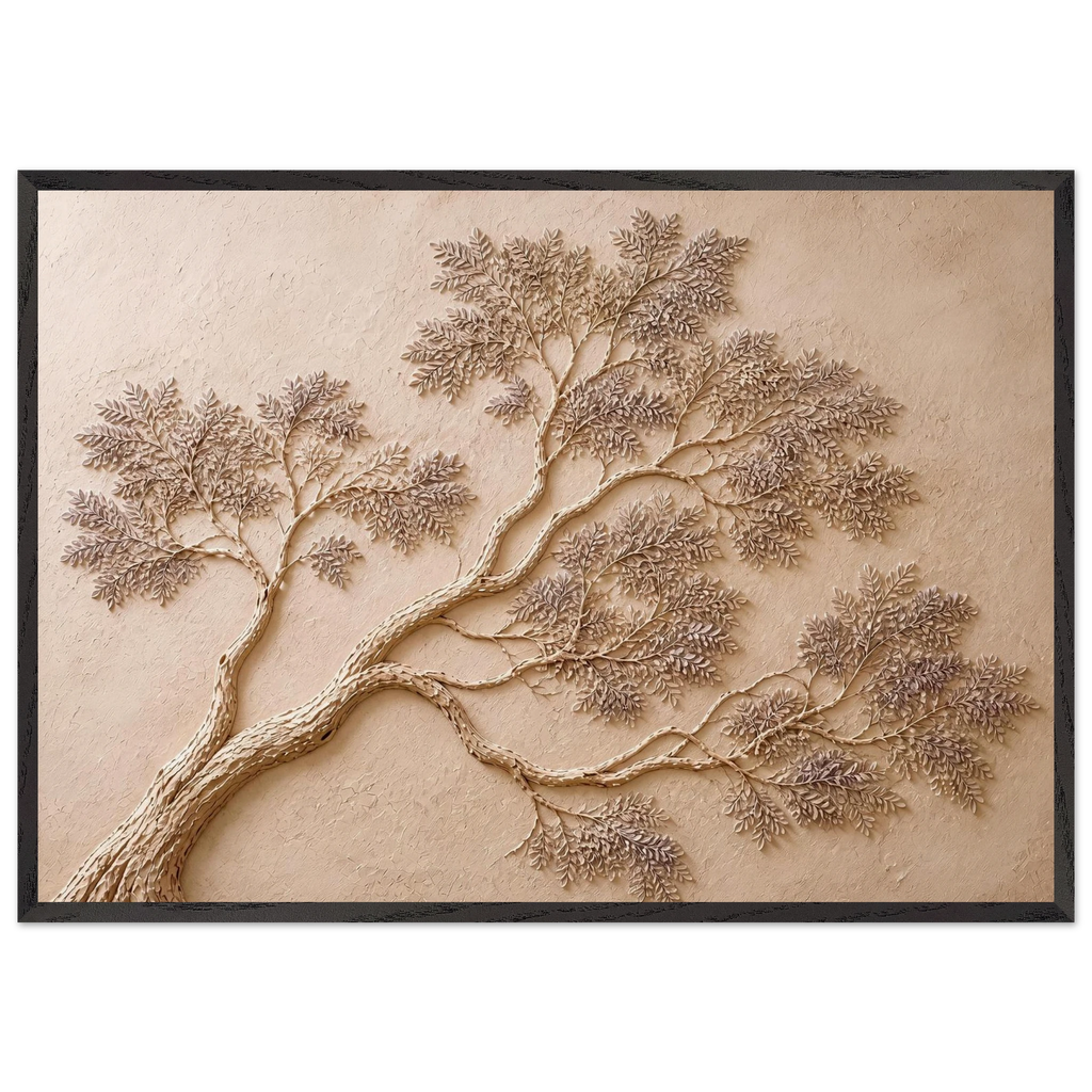 Lilac Reach, petra and flora. Archival framed fine art print shown framed.