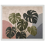 Monstera Sun, botanical and nature. Archival framed fine art print shown framed.