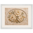 Peonies in Stone: flowers and botanical. Framed fine art print by The Light Stays.