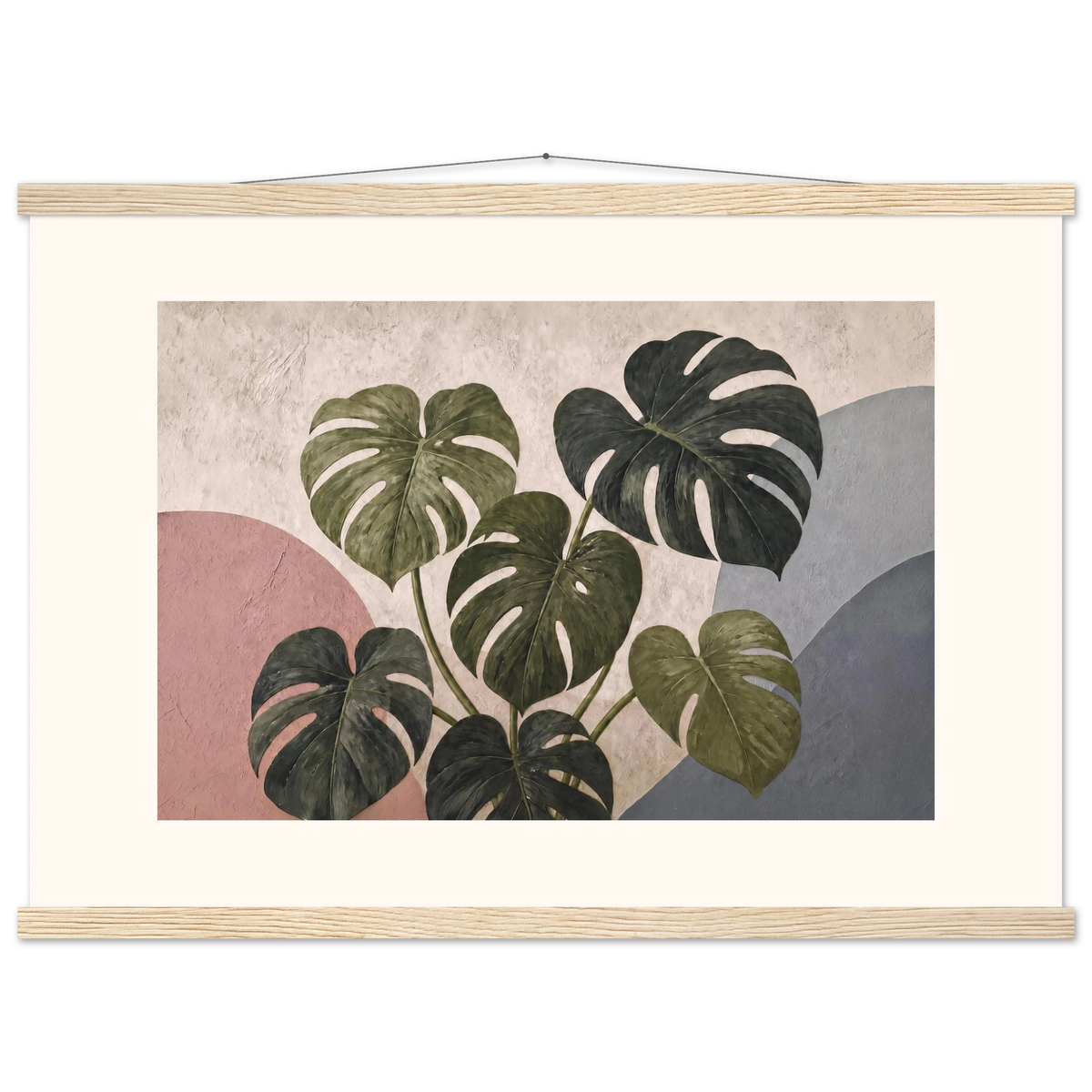 Monstera Sun: botanical and nature. Fine art poster by The Light Stays.