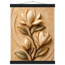 Magnolia Arc: flowers and botanical. Fine art poster, alternate frame and size.