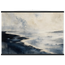 Tidal Ink: sea and coastal landscape. Museum-quality fine art poster.
