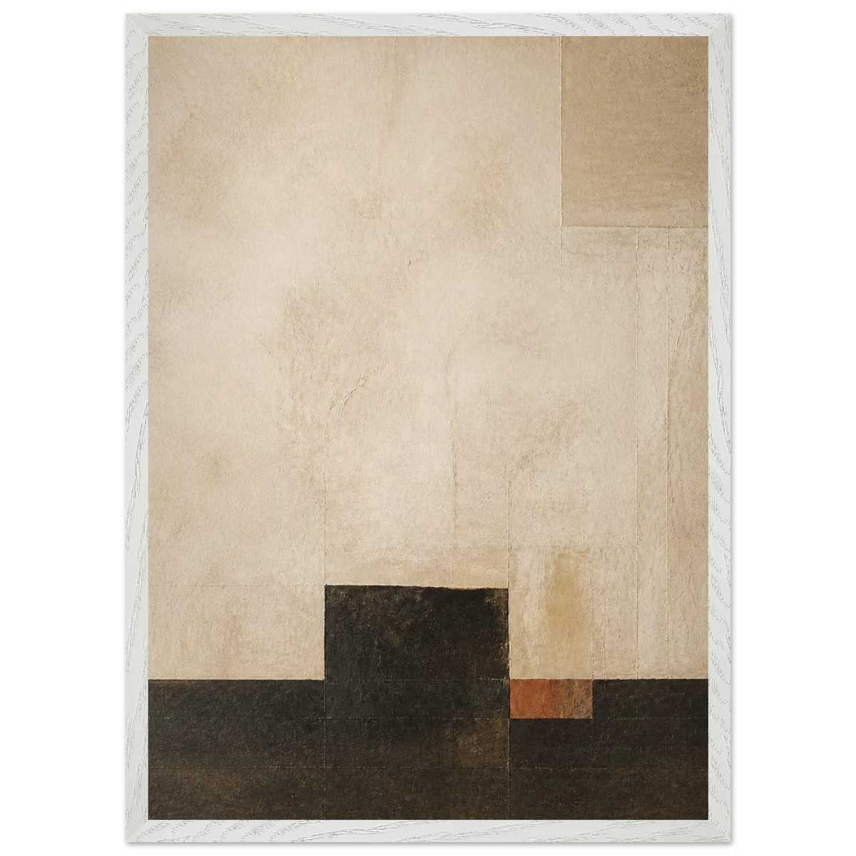 Magnolia Arc: flowers and botanical. Museum-quality framed fine art print.