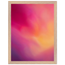Magenta Plume, gradient, magenta and movement. Archival framed fine art print shown framed.