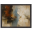 Golden Night: moon and night. Framed fine art print.