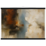 Golden Night: moon and night. Fine art poster, alternate frame and size.