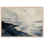 Tidal Ink: sea and coastal landscape. Framed fine art print, alternate frame and size.