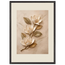 Magnolia Ascent, flowers and botanical. Archival framed fine art print shown framed.