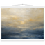 Golden Sea Mist: sea and coastal landscape. Museum-quality fine art poster.