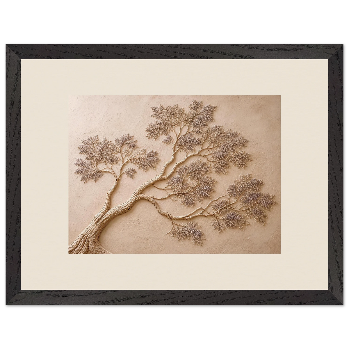 Lilac Reach: petra and flora. Framed fine art print.