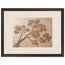 Lilac Reach: petra and flora. Framed fine art print.