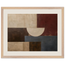 Blocos de Vinho, quadro abstrato emoldurado da The Light Stays.
