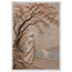 Spring Walk, petra and flora. Archival framed fine art print shown framed.