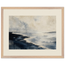 Tidal Ink: sea and coastal landscape. Framed fine art print by The Light Stays.