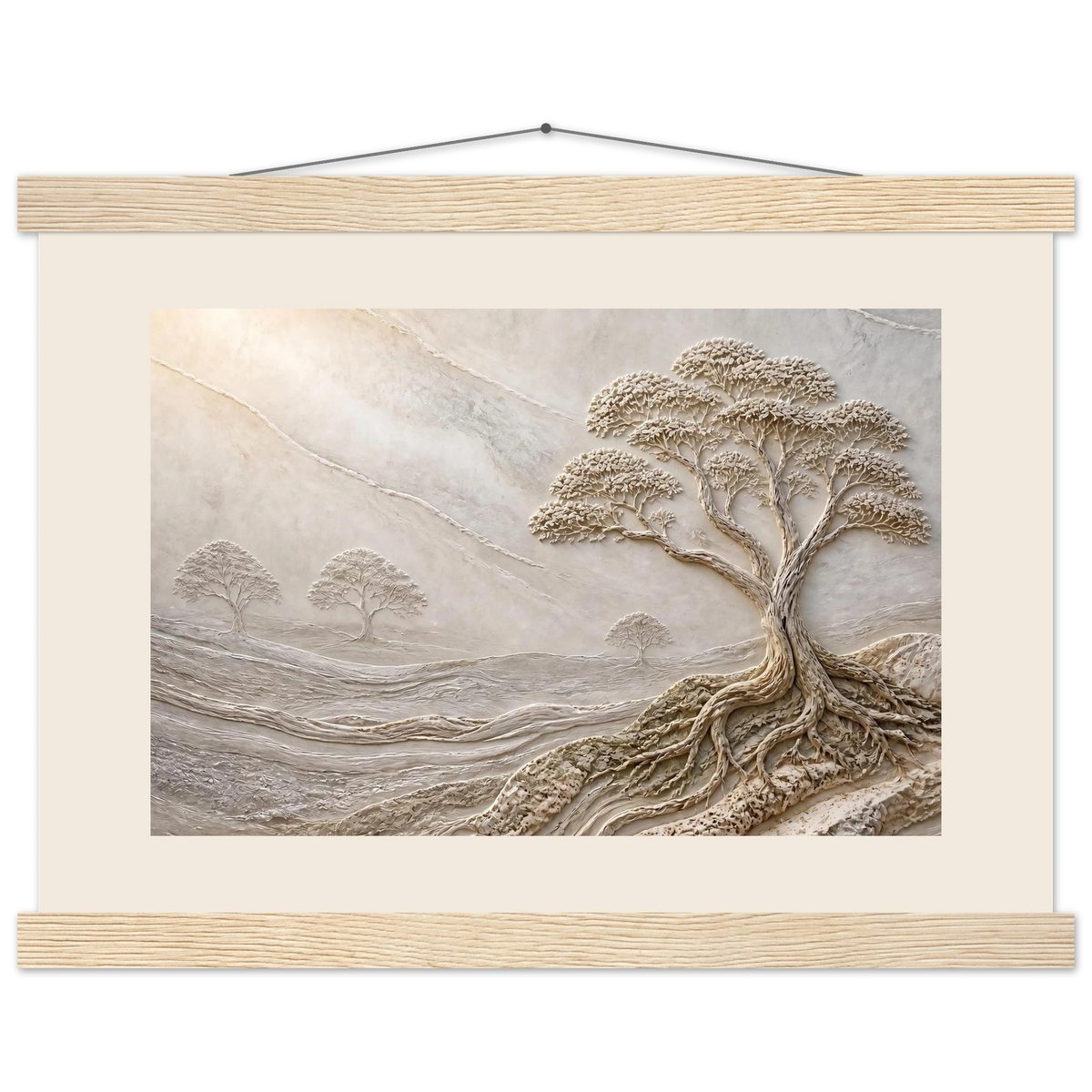 Old Growth: petra and herbarium. Fine art poster.