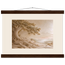 Sandstone Dawn, lumen and siena. Archival fine art poster shown framed.