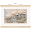 Lotus Current: flowers and botanical. Fine art poster.