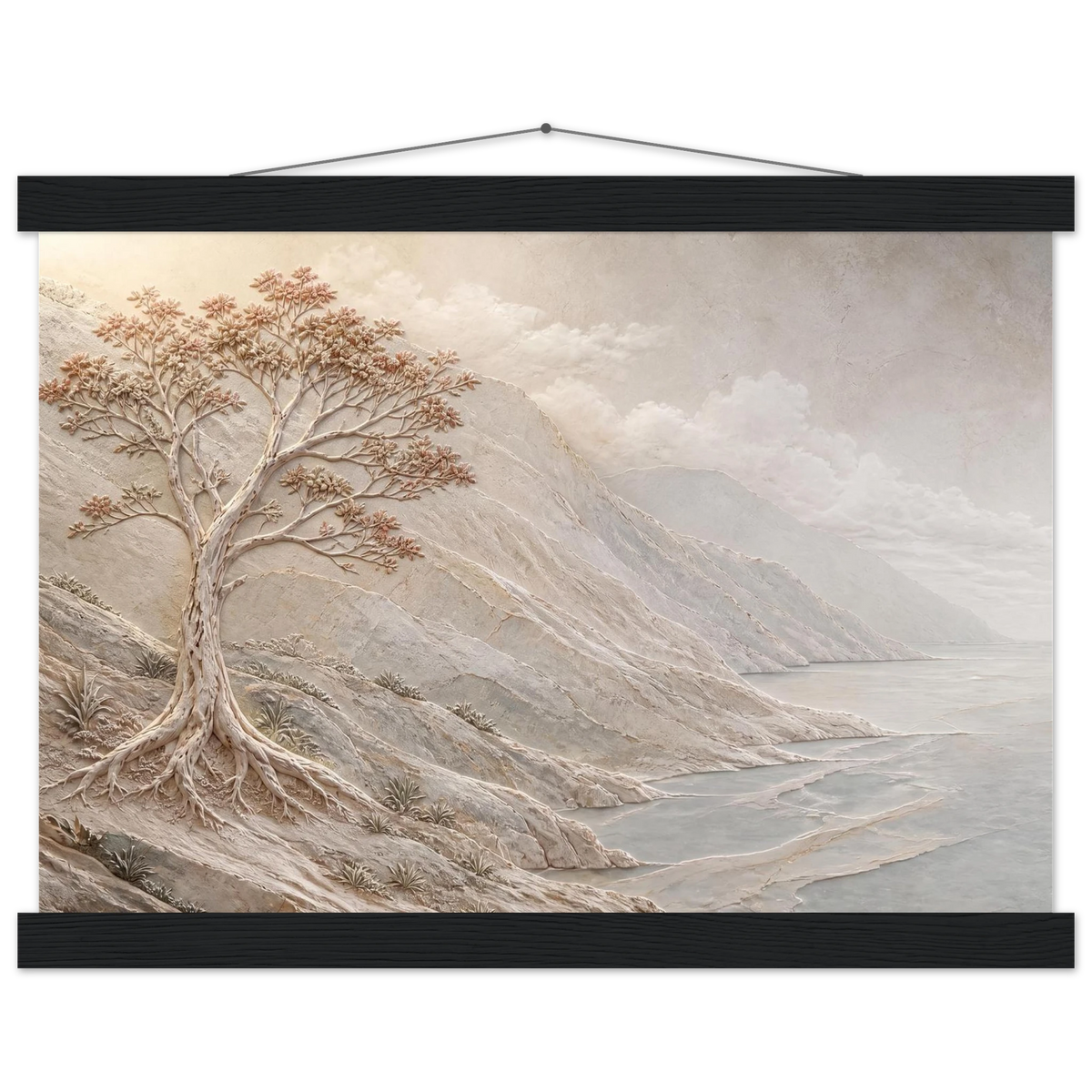 Coral Headland: sea and coastal landscape. Fine art poster by The Light Stays.