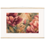 Crimson Peonies: flowers and botanical. Museum-quality fine art poster.