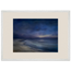 Blue Hour Shore: sea and coastal landscape. Museum-quality framed fine art print.