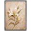 Alabaster Lily: flowers and botanical. Framed fine art print by The Light Stays.