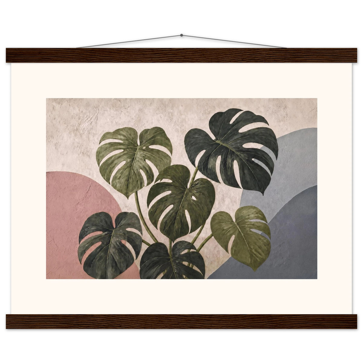 Monstera Sun: botanical and nature. Fine art poster by The Light Stays.