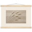 Wheat in Relief: faith, texture and botanical. Museum-quality fine art poster.