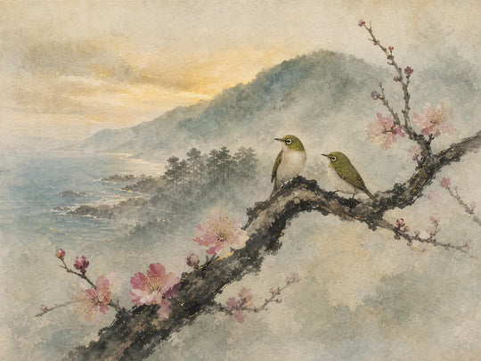 Plum Branch Pair