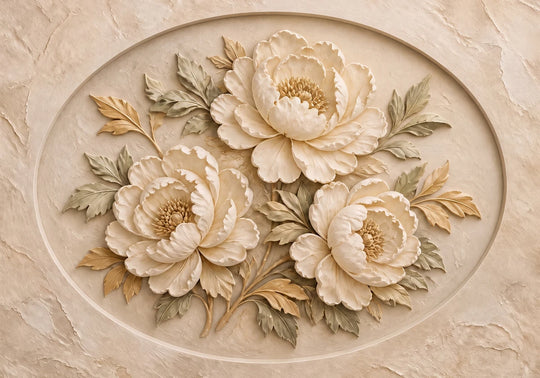 Peonies in Stone