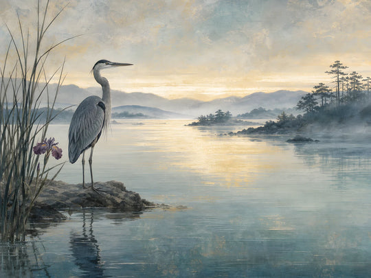 Heron at Dawn